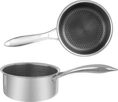 Orion Rondel plieninis puodas su neprilimpančia danga premium COOKCELL ORION 16 cm 1,5 l | Ori_113193 | 8592381174361