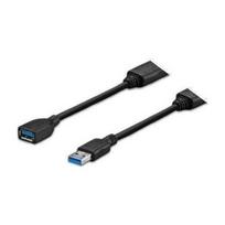 USB kabelis VivoLink USB-A - USB-A 7 m Black (PROUSB3AB7C) | PROUSB3AB7C | 5704174462385