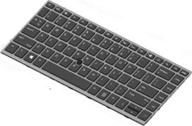 Klaviatūra HP SR -EURO | L14379-B31 | 5706998553027