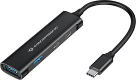 4-PORTŲ USB 3.0 HUB 2 USB-C 2 USB A | HUBBIES012B | 4015867228609
