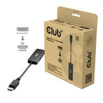 Club3D Adapter DisplayPort 2.1 > 3x HDMI 2.1   8K60Hz retail | CSV-7330 | 8719214473471