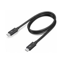 USB kabelis Lenovo Thunderbolt - Thunderbolt 0.7 m Black (0.7m Thunderbolt 4 dokavimo kabelis) | 0.7m Thunderbolt 4 dock cable | 5704174846260