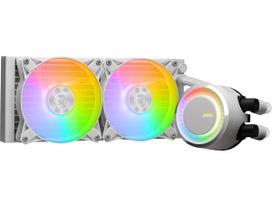 Chłodzenie MAG CORELIQUID E240 White 240mm 2xARGB FAN | MAG CORELIQUID E240 WHITE | 4711377124140