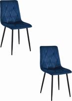Leobert Kėdė LIBRA - navy aksomas / juodos kojos x 2 | model_3837_2-LIBRA-LUMY82 | 5903332070992