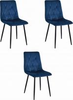 Leobert Kėdė LIBRA - navy aksomas / juodos kojos x 3 | model_3837_3-LIBRA-LUMY82 | 5903332071005