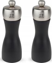 Rinkinys druskos ir pipirų malūnėlių Fidji 15cm Black | PG-2-17132 | 4006950019754