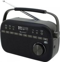 Nešiojamas analoginis ir skaitmeninis radijas Soundmaster DAB280 Black | DAB280SW | 4005425011347