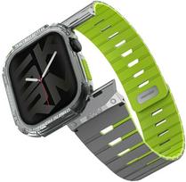 Dirželis su dėklu Skinarma Gemini Apple Watch 46mm niteglow | 8886461247527 | 8886461247527