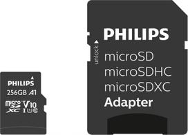 Karta Philips Ultra Speed MicroSDXC 256GB Class 10 UHS-I/U1 A1 V10 (FM25MP45B/00) | FM25MP45B | 4895229133532