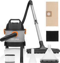 ZEEGMA ZE-ZONDER PRO COMPACT Pramoninis dulkių siurblys su sausos ir šlapios valymo funkcija 1000W | ZE-ZONDER PRO COMPACT GRAPHITE | 5903771704649