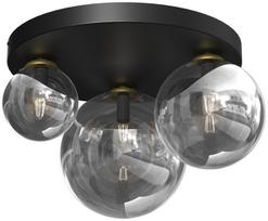 Lubinis šviestuvas BURSA 3XE14/E27 Black/Gold | 4772013428817 | 4772013428817