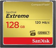 Atmiņas karte SanDisk Extreme Compact Flash 128GB (SDCFXSB-128G-G46) | SDCFXSB-128G-G46 | 619659124748