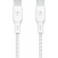 USB kabelis Belkin USB-C - USB-C 2 m White (CAB014BT2MWH) | CAB014BT2MWH | 0745883842094