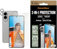 Apsauginis rinkinys PanzerGlass Hoops+UWF 2in1 Stiklas+Objektyvo apsauga Samsung Galaxy S25 Edge | PG34438 | 5715685025594