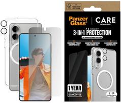 Apsauginis rinkinys CARE by PanzerGlass Flagship 3in1 dėklas+Privatumo stiklas+Objektyvo apsauga Samsung Galaxy S25 Edge | CR33641 | 5715685025976