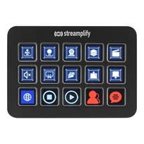Streamplify STREAMING DECK ONE Stream Controller - Black | SPUD-DO20A01.11 | 4251442510992