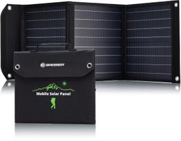 Saulės įkroviklis Bresser Mobile Solar Panel 40W su USB | 3810040 | 4007922074573