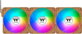 Thermaltake CT140 EX ARGB Sync PC Cooling Fan Gravel Sand (hellbraun, 3er-Pack, 140 mm) | CL-F218-PL14GS-A | 4711475649507