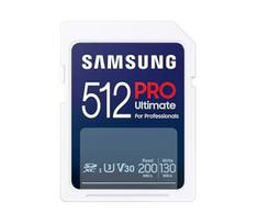 Atminties kortelė Samsung Pro Ultimate SDXC 512GB UHS-I U3 V30 (MB-SY512S/WW) | MB-SY512S/WW | 8806094957402