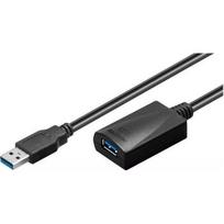 USB kabelis MicroConnect USB-A - USB-A 15 m Black (USB3.0AAF15A) | USB3.0AAF15A | 5704174216599