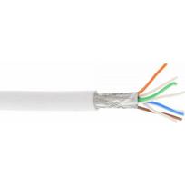 InLine Instaliacinis kabelis S/FTP, PiMF, Cat.6A, be halogenų, 500MHz, White 100m (76899W) | 76899W | 4043718201822