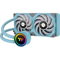 Thermaltake TOUGHLIQUID 240 ARGB Sync AIO Liquid Cooler Turquoise 240mm (türkis) | CL-W319-PL12TQ-A | 4713227529747