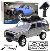 Nuotoliniu būdu valdomas visureigis MN78 RC 4x4 Silver 1:12 LEAN Toys | 22916 | 5905991052654