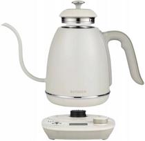 Elektrinis virdulys BUYDEEM Gooseneck su temperatūros reguliavimu, K821, spalva Oat White, ES | 6950386613469 | 6950386613469