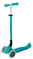 GLOBBER Primo sulankstoma paspirtukas su šviesomis (turquoise/dark blue) | 439-607-2 | 4895224409700