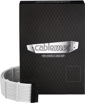 CableMod C-Series Pro ModMesh kabelių rinkinys Corsair RMi, RMx ir RM maitinimo blokams - white | CM-PCSS-FKIT-NKW-R | 703670116032