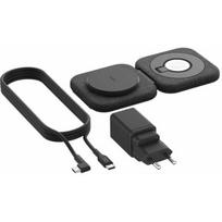 Įkroviklis Belkin BOOST PRO 2-in-1 Qi2 15W mag. įkrovimas kelionėje WIZ026vfBK | WIZ026VFBK | 745883883165