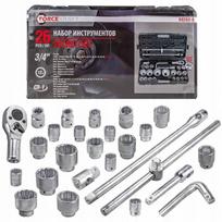 Rinkinys įrankių 26 vnt. 3/4" 1" (12-kampių) | FK-68262-9 | 5905101382640