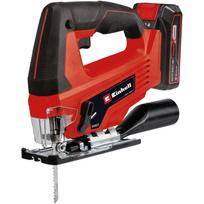 Einhell Power X-Change Akku-Stichsäge TC-JS 18 Li, 18Volt (rot/Black, Li-Ionen Akku 2,5Ah, Koffer E-Box Basic) | 4321228 | 4006825661804