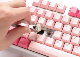 Ducky One 3 Gossamer TKL Pink Gaming Keyboard - MX-Speed-Silver (US) | GATA-2388 | 4711394380086