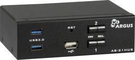 Inter-Tech IPC KVM Switch AC-21HUS HDMI, 4K@60Hz | 88887409 | 4260455649575