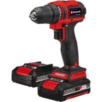Einhell Power X-Change Akku-Bohrschrauber TE-CD 18/40 Li BL, 18Volt (rot/Black, 2x Li-Ion-Akku 2,0Ah, im Koffer) | 4513995 | 4006825655827