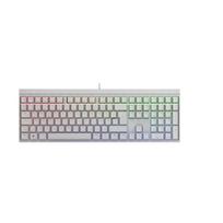 CHERRY TAS MX 2.0S RGB Corded DE-Layout weiß MX BLUE | G80-3821LSADE-0 | 4025112103049