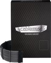 CableMod CableMod C-Series Pro ModMesh apvalkalas 12V-2x6 12VHPWR Dual StealthSense kabelių rinkinys Corsair RMi, RMx (Black Label) - carbon | CM-PCSR-16X2KIT-NKC-R-SS | 703670116353