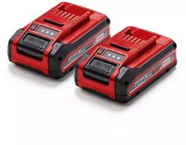 Einhell Akku Power-X-Change TWIN-PACK 18Volt 4,0Ah (rot/Black, 2 Stück, ohne Ladegerät) | 4511629 | 4006825673685