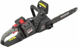 HOOZAR Elektrinis grandininis pjūklas 18V 16"/40cm 2x5.0Ah CH16BL-T2 | AW06257 | 5903678627911