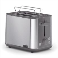 Braun Houshold Toaster PurShine HT 1510 GY (edelstahl/Gray, 900 Watt, für 2 Scheiben Toast) | 0X23010049 | 8021098005236