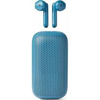 Ausinės Lexon Lexon Speakerbuds belaidės Bluetooth kolonėlės ausinės Blue/Blue LA127B | LA127B | 3660491202757