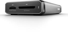 SanDisk PRO-READER Dvigubas kortelių skaitytuvas - 2 viename (SD Express, microSD Express, microSD UHS-I, microSDHC UHS-I, microSDXC UHS-I, SDHC UHS-I, SDXC UHS-I) - USB-C 3.2 Gen 2 | SDDR-A451-GNPNN | 619659208493