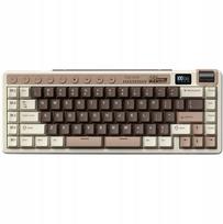 ROYAL KLUDGE RK M70 Mocha Grey Žaidimų klaviatūra Beige jungikliai | 6935280827266 | 6935280827266