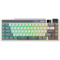 ROYAL KLUDGE M70 klaviatūra Cyan, Beige Switch, US | M70-C-BS-US | 6935280827242