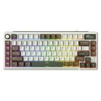 ROYAL KLUDGE L75 klaviatūra Palm Green, Beige Switch, US | 6935280827204 | 6935280827204
