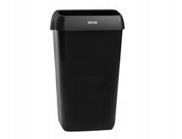 Atkritumu tvertne Katrin 25 l Black sienas stiprināšanai, 2 gab./kārba | 6414300092261 | 6414300092261