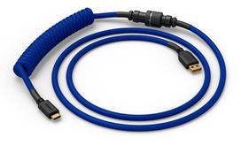 USB kabelis Glorious USB-A - USB-C 1.4 m Blue (GLO-KB-ACC-CBL-COIL-CBLU) | GLO-KB-ACC-CBL-COIL-CBLU | 810069978932