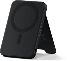Magnetinė išorinė baterija su stoveliu Satechi OntheGo Powerbank 5000mAh MagSafe Qi2 (black) | STH194 | 810086361953