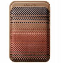 Magnetinė piniginė PITAKA Woven Wallet MagSafe telefonui sunset | PIT044 | 0749355417629